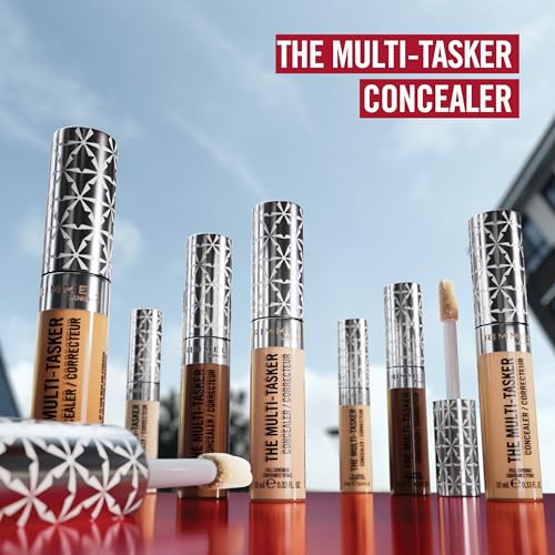 Rimmel London, Multi-Tasker Concealer, 030 Light, Crease-Proof, Transfer-Proof, Waterproof, Up To 24-Hour Wear, Vegan Formula, 0.33oz