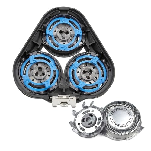 SH50 Replacement Heads Compatible with Philips Norelco Series 5000, SH50 Replacement Blades for Philips Norelco Series 5000 AT8xx, AT7xx, S5xxx, PT8xx, PT7xx(6packS)