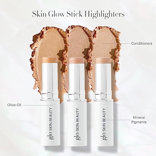 Glo Skin Beauty Skin Glow Stick Highlighter (Ros?) - Powered by Hydrators, Mineral Pigments & Mica for an Illuminated Glow - Clean Mineral Cream Highlighter