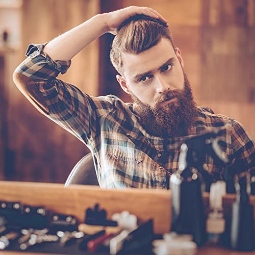 Lather & Wood Beard Oil For Men - Premium Blend - Spill-proof Pump - Original Scent - 1oz