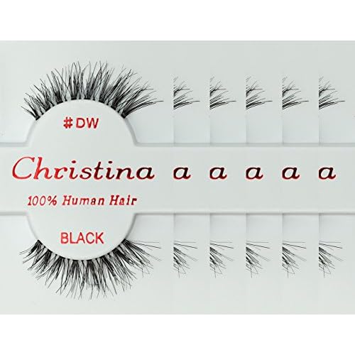 Christina 6 Pack False Eye Lashes Style DW