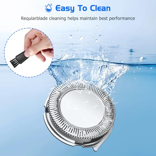 SH30/HQ8 Replacement Heads for Series 1000/2000/3000/PTxxx/ATxxx/HQ7xxx/HQ8xxx Razors ? Upgraded Compatibility, 6-Pack