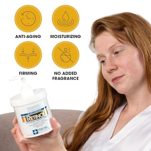 Advanced Clinicals Retinol Firming Cream + Puffy Eye Brightening Serum Set