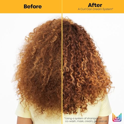 Matrix A Curl Can Dream Deep Cleansing Shampoo and Rich Hair Mask Set | Preserves Curl Pattern, Removes Build Up | For Curly & Coily Hair | Silicone & Paraben Free | With Manuka Honey Extract