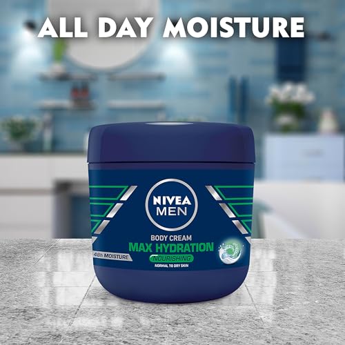 Nivea Men Max Hydration Body Cream 13.5 oz
