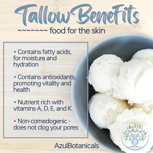 Pumpkin Spice Tallow Balm, with Pumpkin Seed Oil, Calendula Oil, Honey and Pumkin Spice Essential Oil Blend, All Organic Ingredients (1.7 oz)