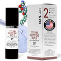 Titan MAX Anti-Aging Peptides Serum for Face ? Utra Potency Mens Peptide Serum Moisturizer ? Skin Care Men ? Face Serum Men ? Anti Aging Serum ? 10% Niacinamide, HA ? All Skin Types?Unscented