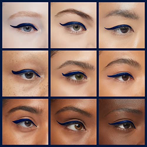 Almay Conditioning Liquid Eyeliner, Longwearing, Waterproof, Hydrating (Packaging May Vary), 30 Navy, 0.03 fl oz