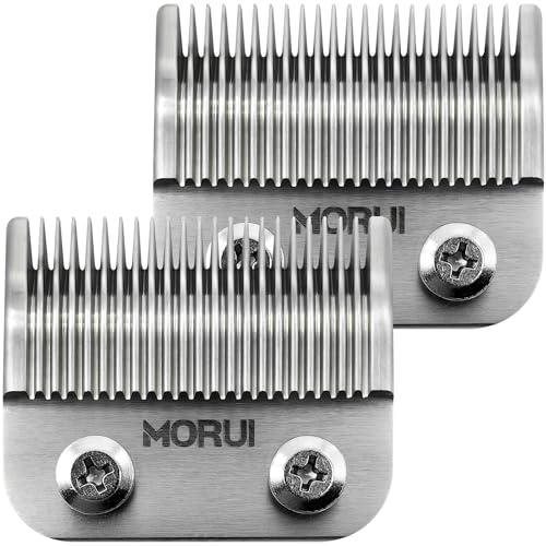 Professional Replacement Clipper Blade Precision 2 Holes Adjustable Standard Hair Trimmer Clipper Blade Kit (2 Pack)