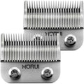 Professional Replacement Clipper Blade Precision 2 Holes Adjustable Standard Hair Trimmer Clipper Blade Kit (2 Pack)