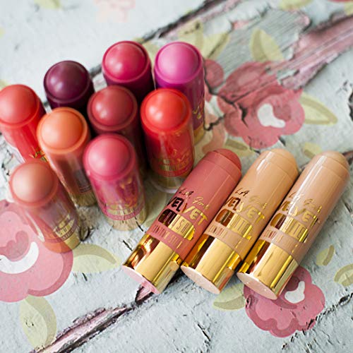 L.A. Girl Velvet Contour Stick, My Bae GCS589 (Pack of 3)