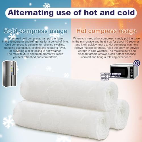 Moist Cotton Towel Bulk Moist Towelettes Individually Wrapped,White Towel Services,Refreshment Pre Moistened Towels for Dentist Travel Sport Party Hotel £¨Lavender,200)