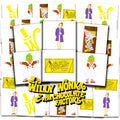 Willy Wonka Tattoos Party Favors Bundle ~ 72 Perforated Individual 2" x 2" Willy Wonka Temporary Tattoos for Kids Boys Girls | Willy Wonka Party Supplies