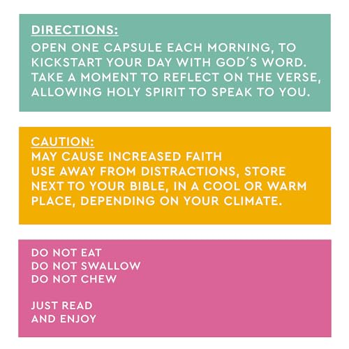 Faith Boosters 60 Daily Bible Verses in a Bottle - Scripture Cards Jar - Morning Devotional - Christian Gifts for Women or Men - Easter Present