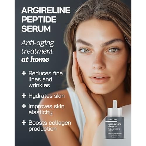 Argireline Serum with Matrixyl 3000 - Anti Wrinkle & Anti Aging Face Serum with Hyaluronic Acid, Tranexamic Acid & Niacinamide - 10% Argireline Peptide - Facial Skincare