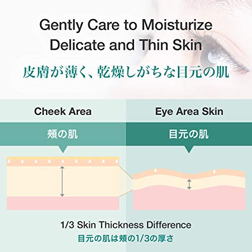 b.glen QuSome Eye Serum (12g/0.42Oz.) Smooths Fine Wrinkles and Dry Skin Around The Eye Area. Moist yet Stretchy Textured with a Slightly Pink Hue from The Materra Powder.