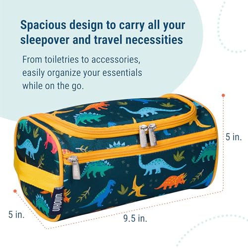Wildkin Toiletry Bag for Boys and Girls, Ideal for School, Weekend, or Overnight Travel
