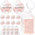 25 Set Inspirational Compact Mirror Bulk for Women Sometimes You Forget You're Awesome Motivational 2.76 Inch Small Double Sided Folding Pocket Mirror for Womens Day Mothers Day(Pink Marble)
