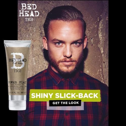 Bed Head for Men Power Play Firm Finish Gel, 6.76 Fluid Ounce