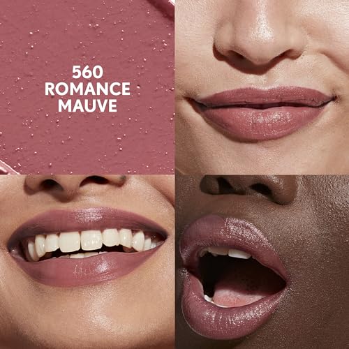CoverGirl Clean Lip Color, Romance Mauve, Satin Finish, Squalane, Avocado & Aloe, Carmine-Free, Non-Drying, 0.12oz