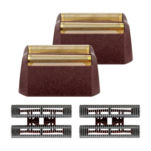 Foil Shaver Replacement Foil Compatible with Wahl 5Star Shaper (#8061-100), 2Pack, Red