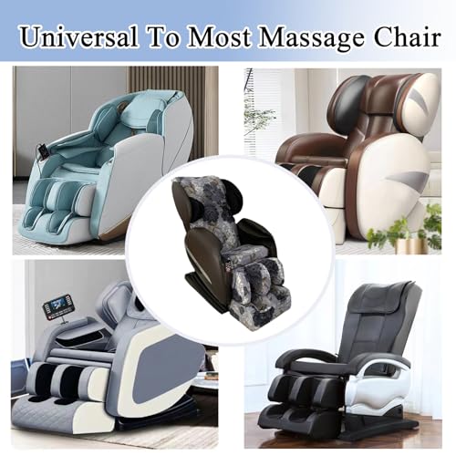 Massage Chair Cover, Shiatsu Full Body Zero Gravity Chair Covers Washable Stretch Fabric Massage Recliner Chair dustproof Cover for Protect Massage Chairs,Suit 3,Package 1
