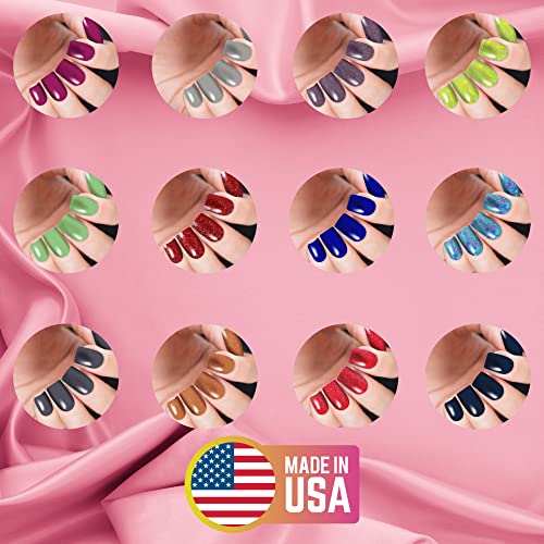 Mia Secret Nail Art Powder - Fabulous Collection (12 PC)
