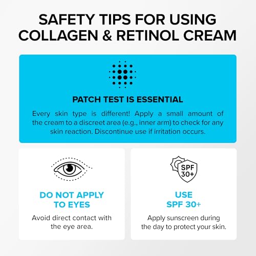Anti-Aging Face Moisturizer with Retinol, Collagen & Hyaluronic Acid - Made in USA - Moisturizer Face Cream for Women & Men - Firming & Hydrating Neck Cream - Day & Night Skin Care - 1.7 fl oz