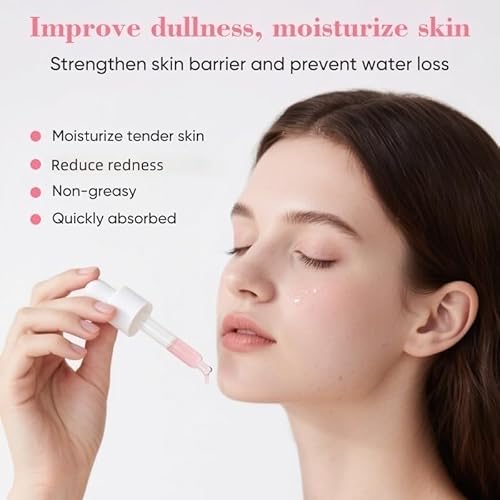 Sodium DNA Peptide Serum, Pink glow serum, Peptide, Niacinamide, Hydrating & Moisturizing & Firming, Uneven Skin Tone