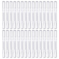 Awpeye 30Pack 3ML Transparent Twist Pens, Empty Nail Oil Pen Brush Cosmetic Lip Gloss Container Applicators
