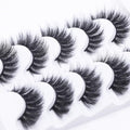 False Eyelashes Mink Lashes Dramatic Lashes Light Soft And Fluffy Lashes 7 Pairs Pack