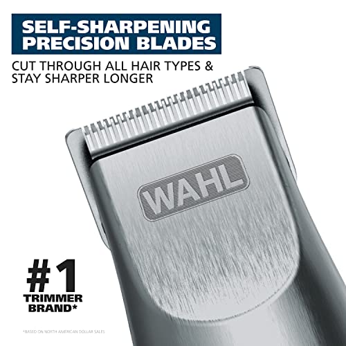 MicroTouch SOLO Titanium, Rechargeable Beard & Body Razor that Trims, Edges, Shaves, and Grooms