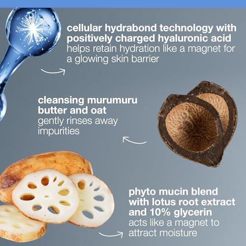 Dermalogica Magnetic AfterGlow Facial Cleanser, Mucin Cleansing Cream with Hyaluronic Acid - Delivers Glowing and Moisturizing Skin