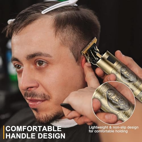 Men Professional Hair Clipper, Men's Cordless Hair Clipper, Suitable for haircutting and Beauty. Home use Rechargeable Hair Trimming Set