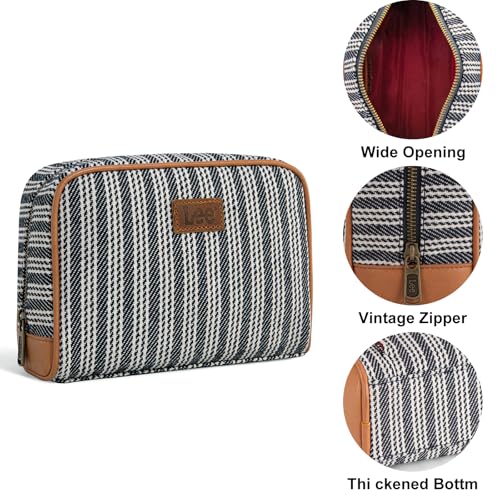 Montana West x Lee Travel Makeup Bag Large Capacity Cosmetic Bag Make up Organizer Case for Women Toiletry Bag Travel Essentials