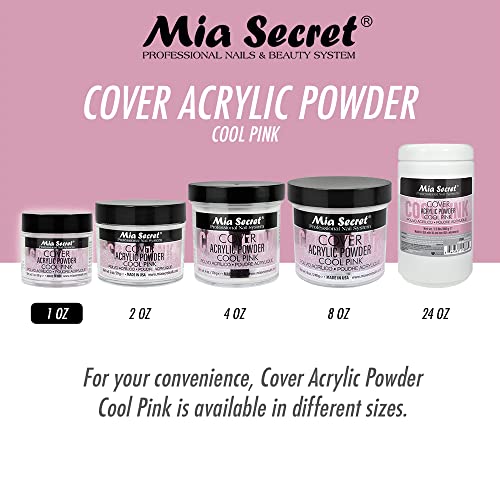 Mia Secret Acrylic Powder Cover Cool Pink 1 oz.