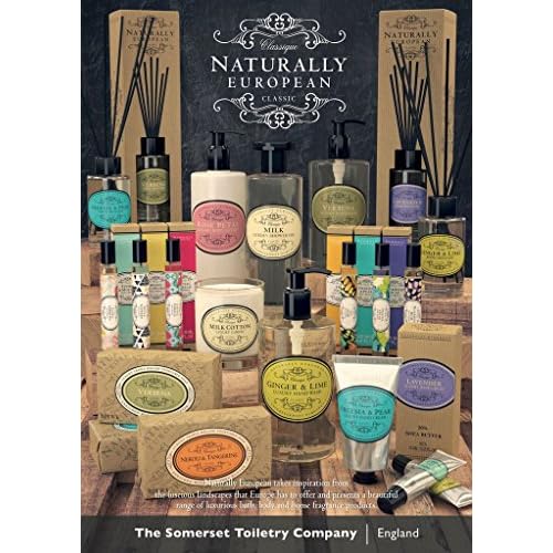 Naturally European - Freesia & Pear - Luxury Shower Gel, SLES and Paraben Free - 500 ml / 17 fl oz.