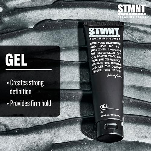 STMNT Grooming Goods Gel | Strong Definition | Long-Lasting Hold | Satin-Like, Semi-Matte Finish | Easy Wash Out