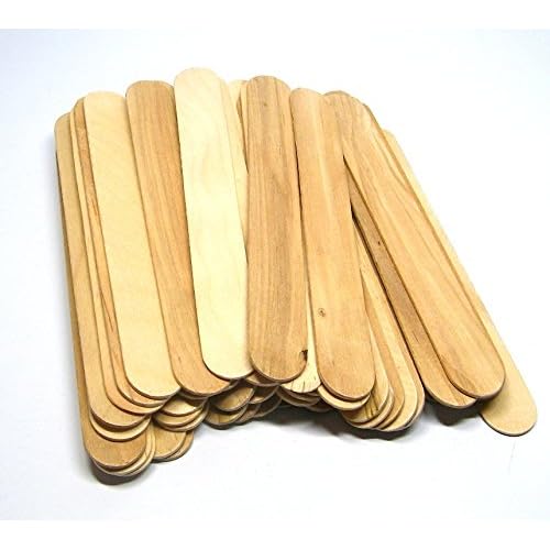 200 Pc Wood Wax Applicator Stick Assortment for Facial, Eyebrow, Body by NetSellsIt