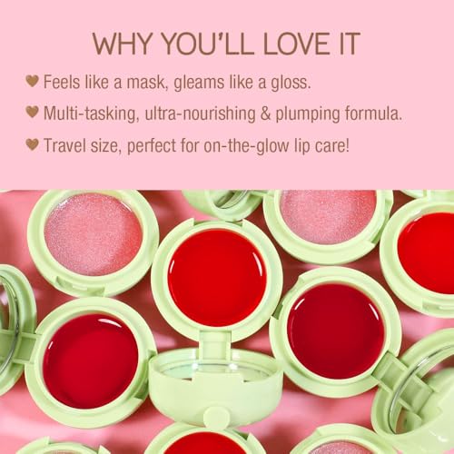 NATURE WELL Vanilla Glaze Hydrating Lip Mask For A Softer, Smoother, Plumper Pout, Nourish & Moisturize Dry Cracked Lips, Made With Shea Butter & Vitamin C, Clean Formula, 0.70 Ounce Each (Pack of 2)