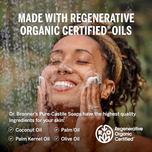Dr. Bronner's Cherry Blossom Liquid Castile Soap, 32 OZ