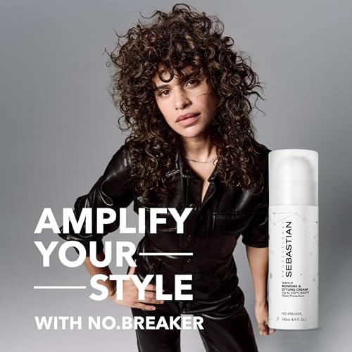 Wolf Shag Cocktail Set | Sebastian Professional No.Breaker Bonding & Styling Leave-in Cream 4.9 oz + Sebastian Craft Clay, Remoldable Texturizing Hair Clay, 1.7 oz