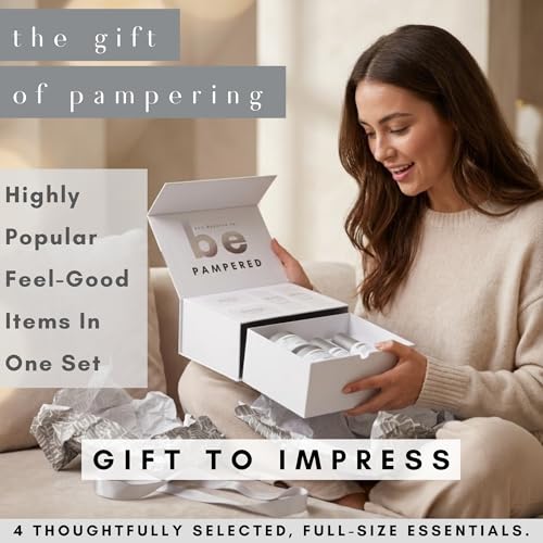 IV01 Gift Set For Women - Luxury Rejuvenating Pampering Self-care Skincare Set | Premium Gift Box with 4 Full-Size Products, Perfect Gifts for Women