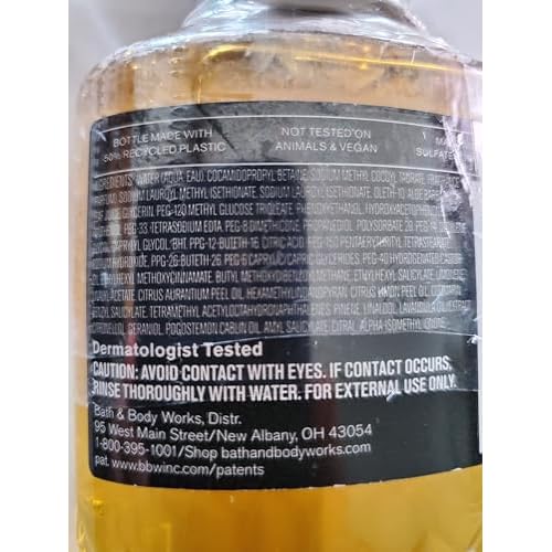 Bath & Body Works Men's Whiskey Reserve 3-in-1 Hair, Face & Body Wash and Body Cream 2 Piece Set