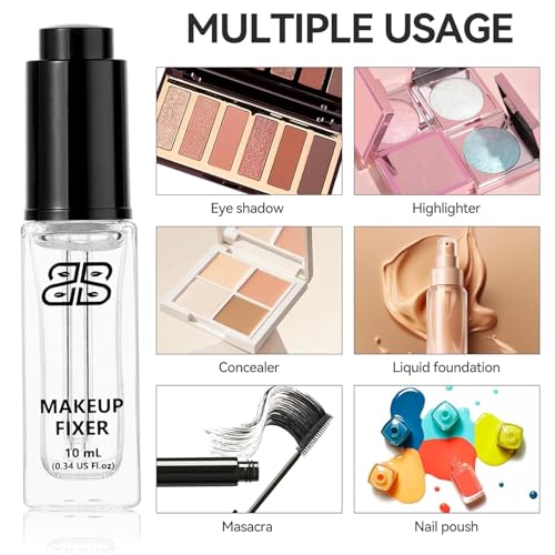 Makeup Fixer Mixing Liquid Cosmetics Eyeshadow Sealant Prolong Makeup Pigment Durability 10ml/0.34 US FL OZ