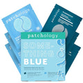 Patchology Bridal Shower Gift Box ? Something Blue Cooling Under Eye Patches for Brides & Bridesmaids, Depuffing & Firming Gel Masks with Peptides & Bakuchiol ? Wedding Skincare Gift Set