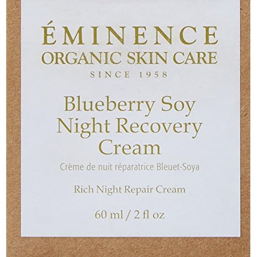 Eminence Blueberry Soy Night Recovery Cream for Unisex - 2 oz Cream