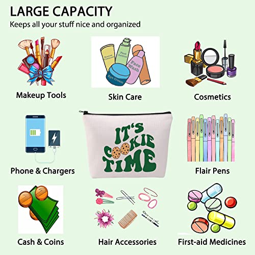 BDPWSS Horse Riding Makeup Bag Horse Lover Gifts Horseback Riding Gift Horse Racing Merchandise Helmet Hair Don't Care Travel Pouch (helmet hair)