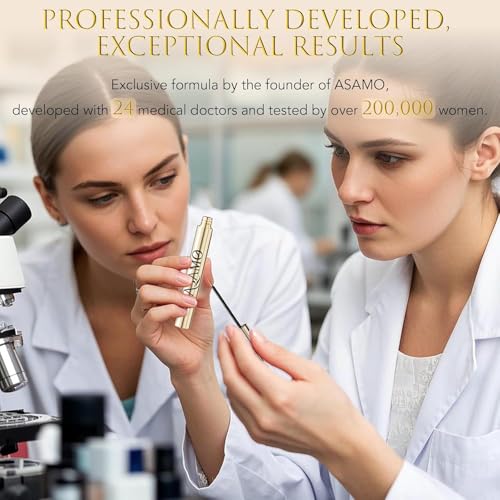 Eyelash Growth Serum ? 15 Plant Extracts for Longer, Denser & Robust Lashes,Boosts Natural Lash Development,eyelash serum,Enhance Natural Beauty, Hypoallergenic Oil Free,lash growth serum£¨PURE GOLD£©