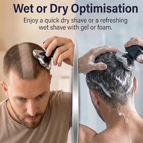 Compatible with Pitbull Shaver Replacement Blade,4 Pcs Fit for Skull Shaver Replacement Heads,Pro 4Replacement Blades Fit for Skull Pitbull ShaverGold/Silver/Butterfly Kiss/Platinum/Diamond PRO.